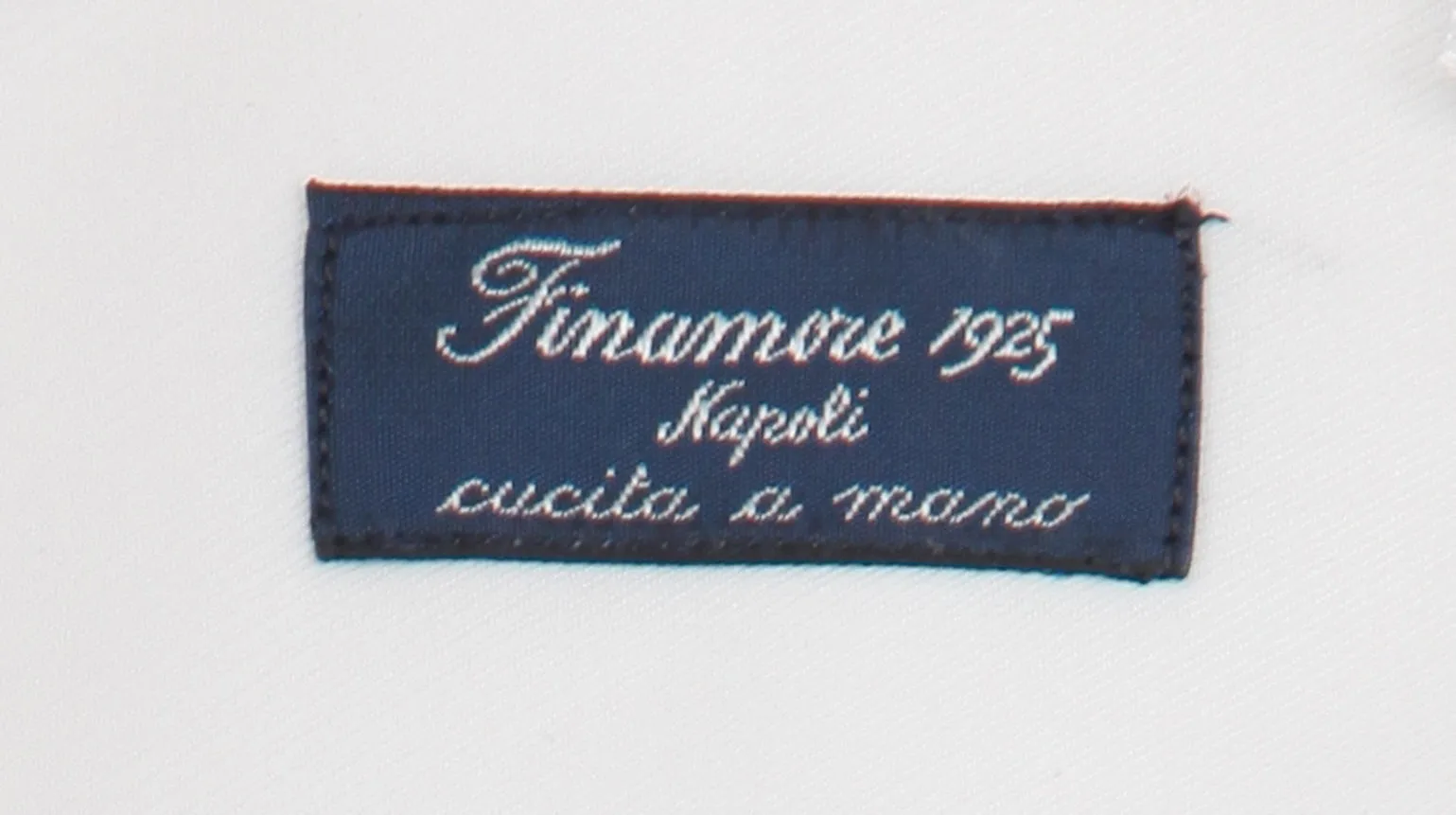 Finamore Napoli White Shirt - Slim