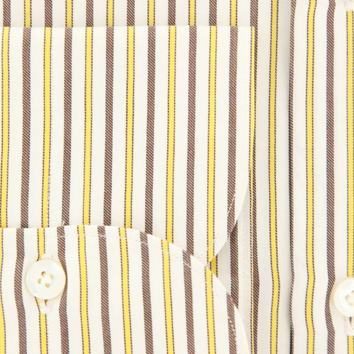 Finamore Napoli Yellow Shirt - Extra Slim