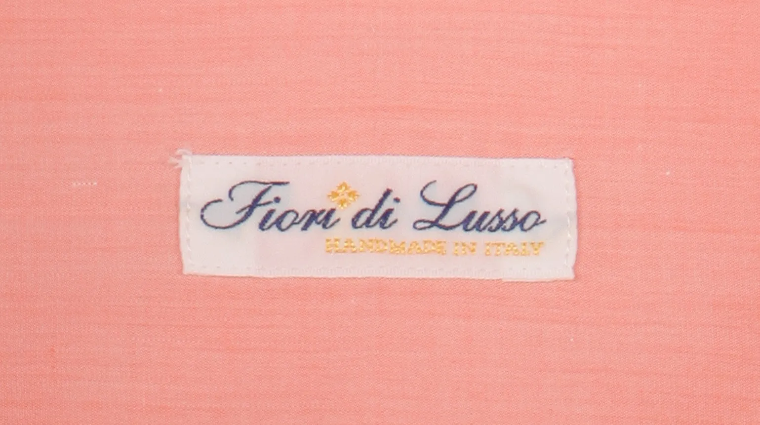 Fiori Di Lusso Orange Shirt - Extra Slim