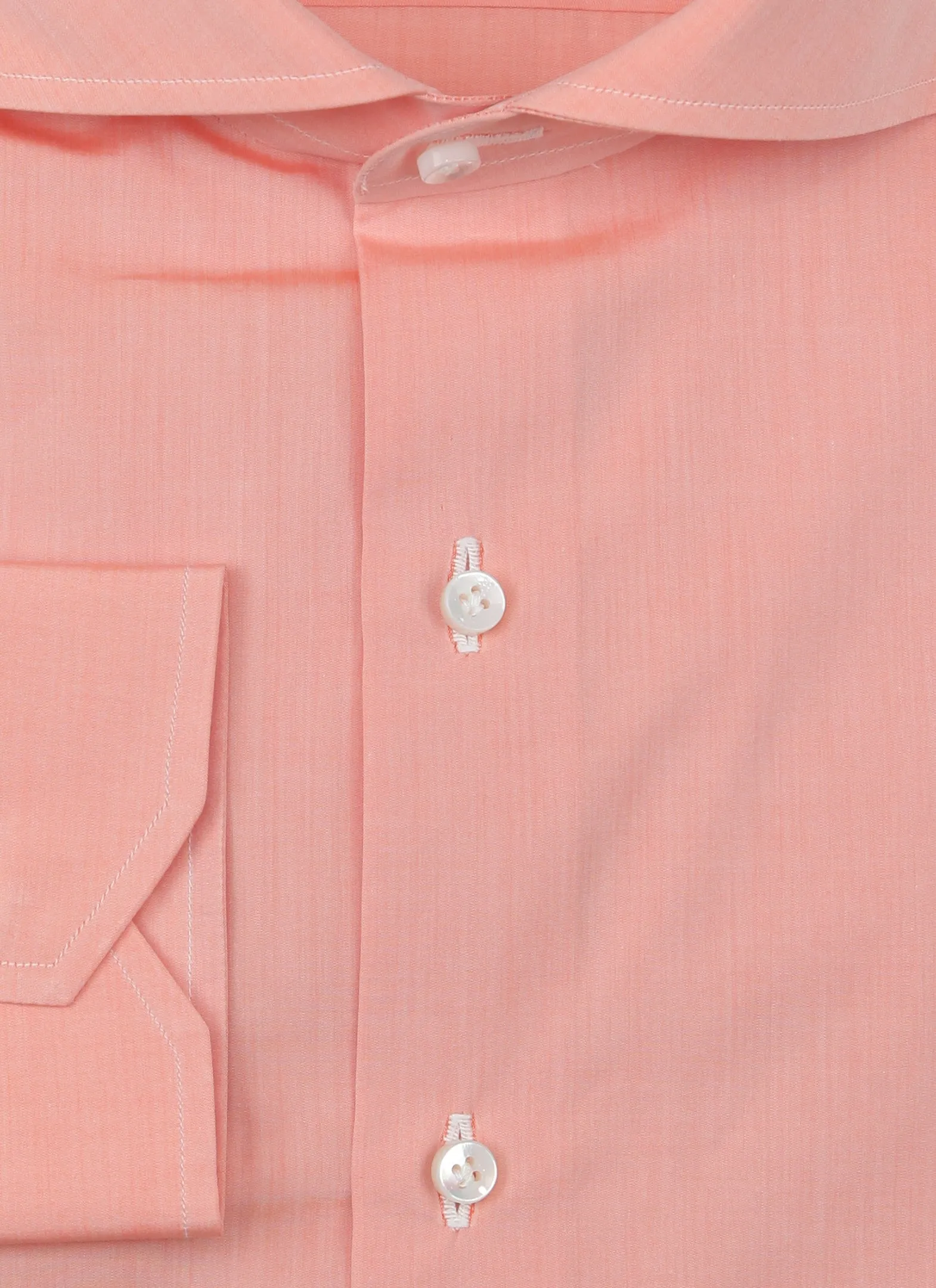 Fiori Di Lusso Orange Shirt - Extra Slim