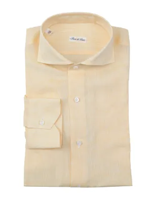 Fiori Di Lusso Yellow Shirt - Extra Slim