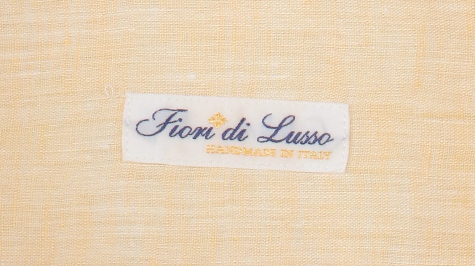 Fiori Di Lusso Yellow Shirt - Extra Slim