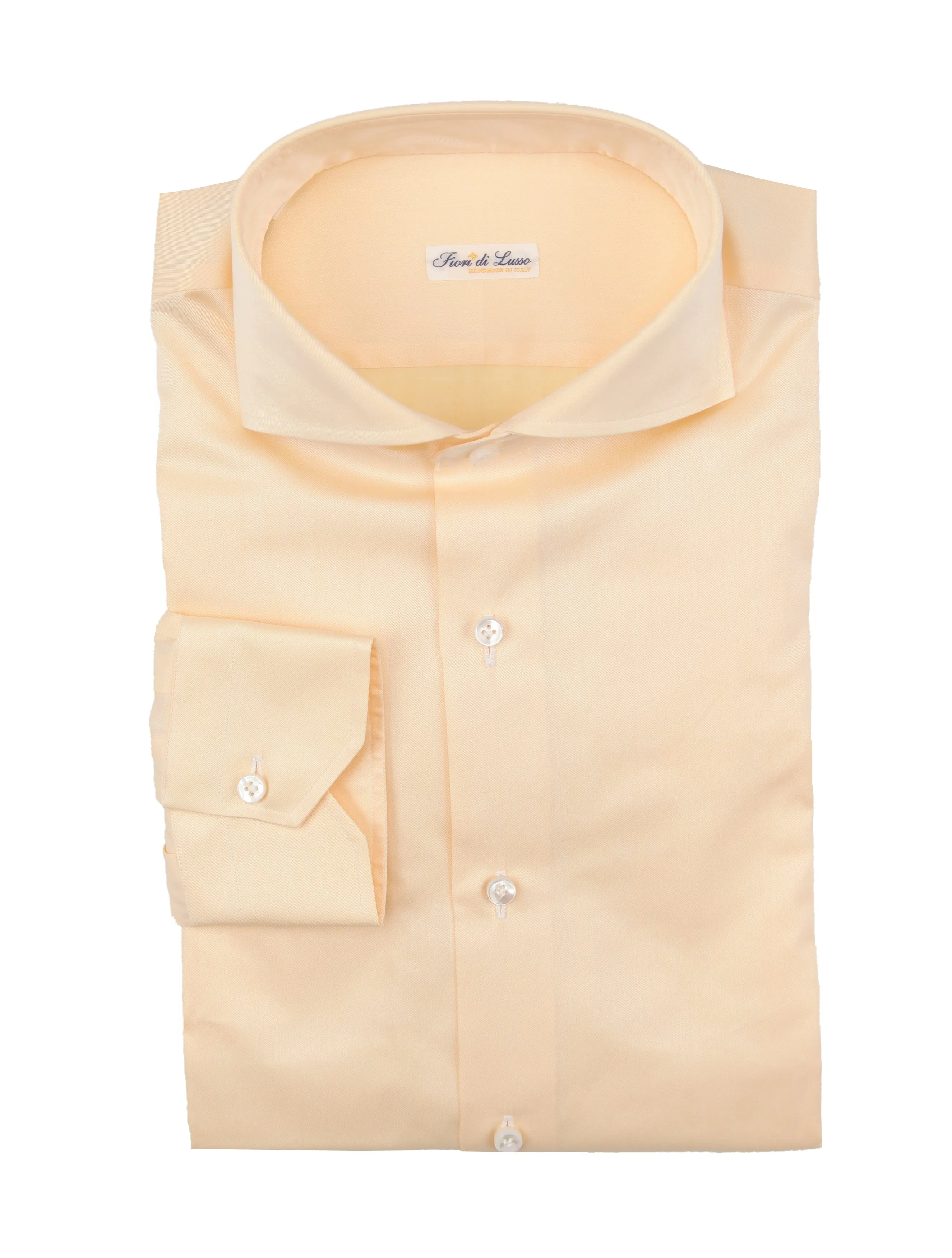 Fiori Di Lusso Yellow Shirt - Extra Slim