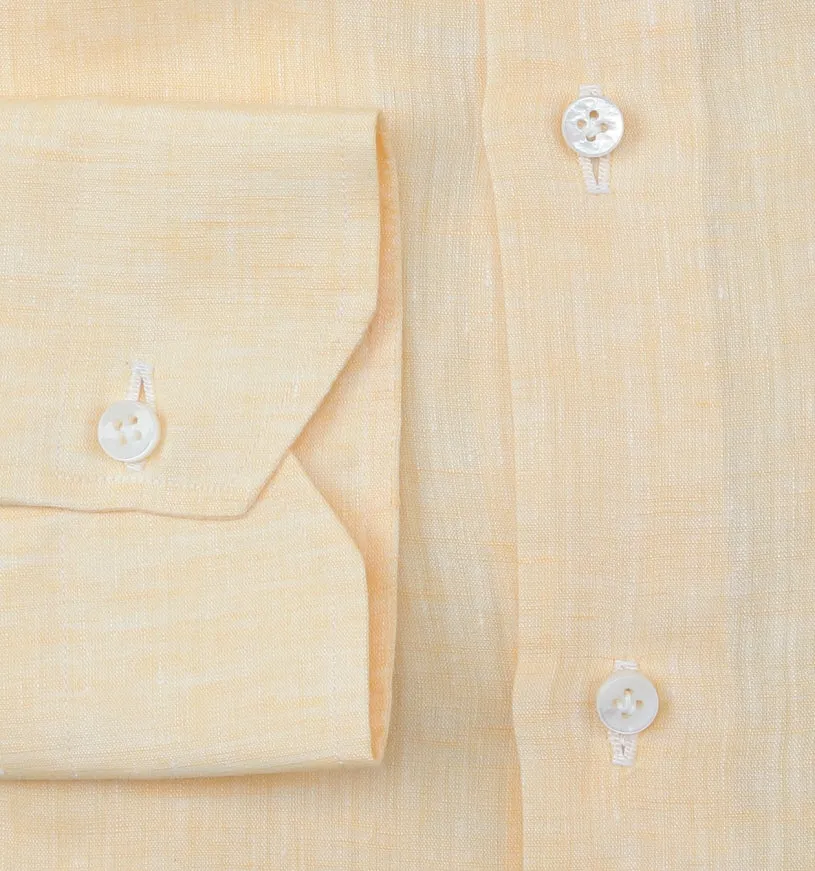 Fiori Di Lusso Yellow Shirt - Extra Slim