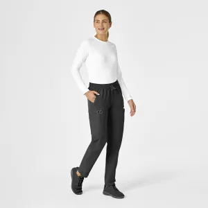 Force Essentials C51213 Straight Leg Scrub Pants Black