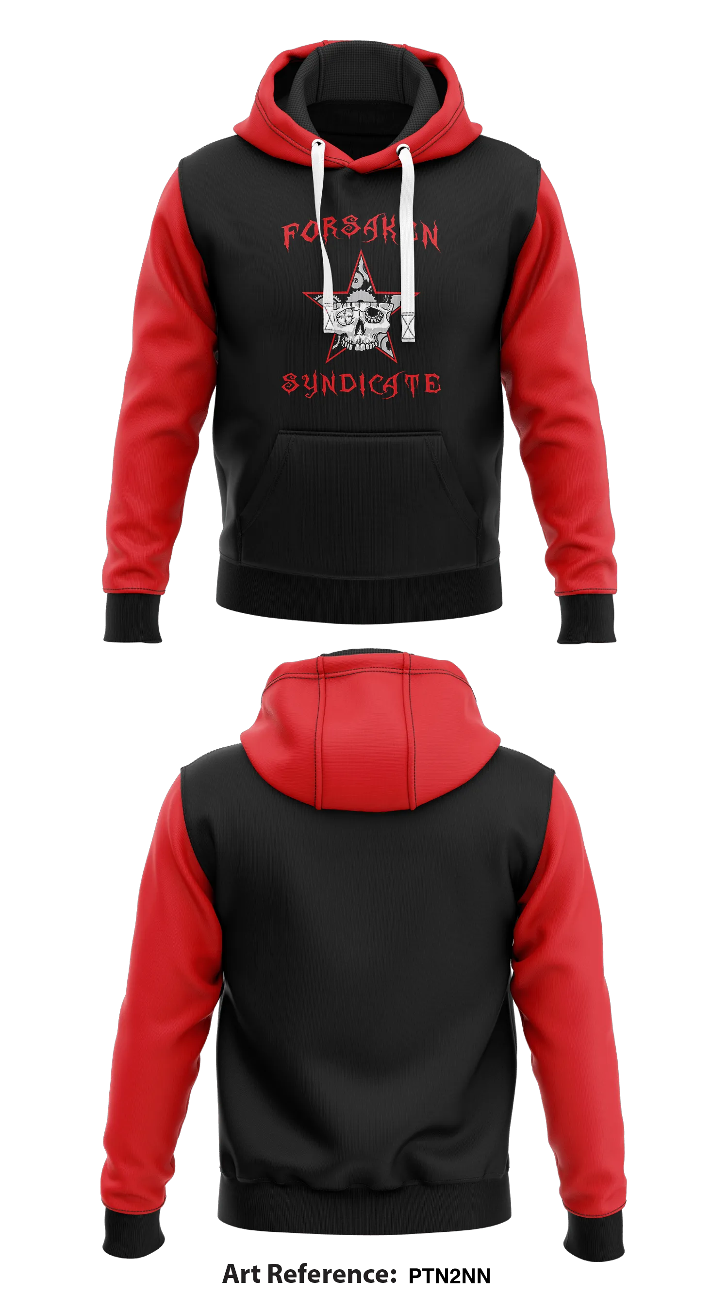 Forsaken Syndicate  Store 1  Core Men's Hooded Performance Sweatshirt - PTN2Nn