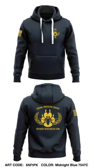 FPS K9 Store 1  Core Men's Hooded Performance Sweatshirt - 6NFtPK