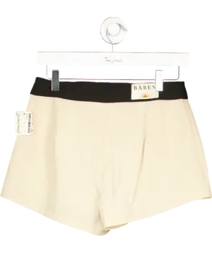 Free People Beige Baben James Board Shorts UK M