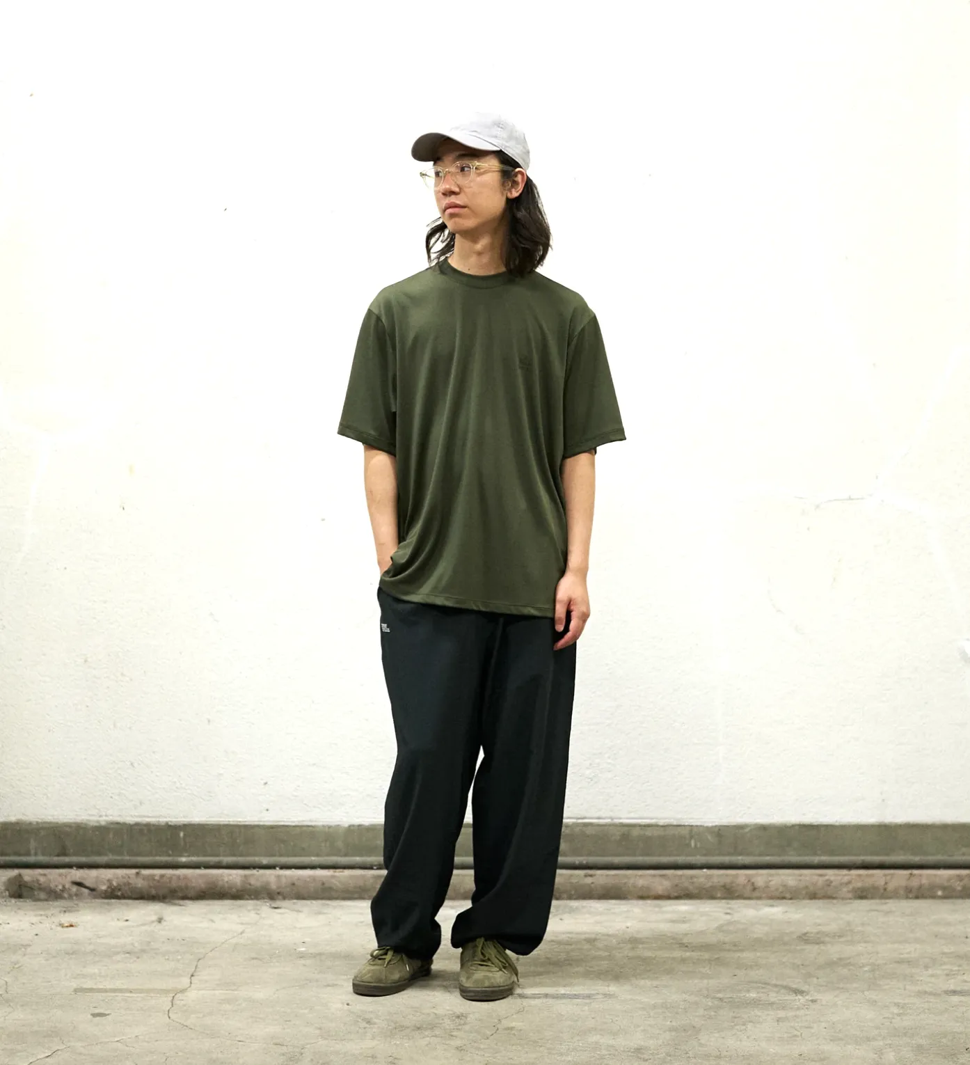 Fresh Service /"ReFresh!Service." POLARTEC® POWER DRY TEE-KHAKI