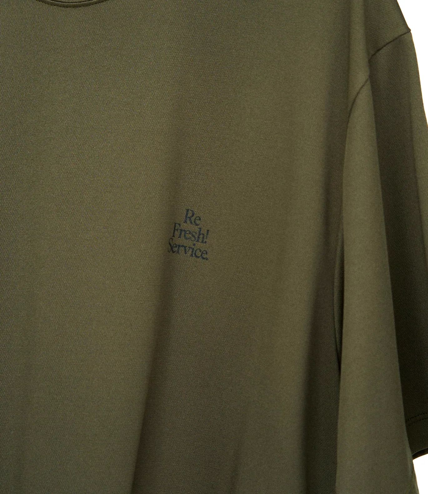 Fresh Service /"ReFresh!Service." POLARTEC® POWER DRY TEE-KHAKI
