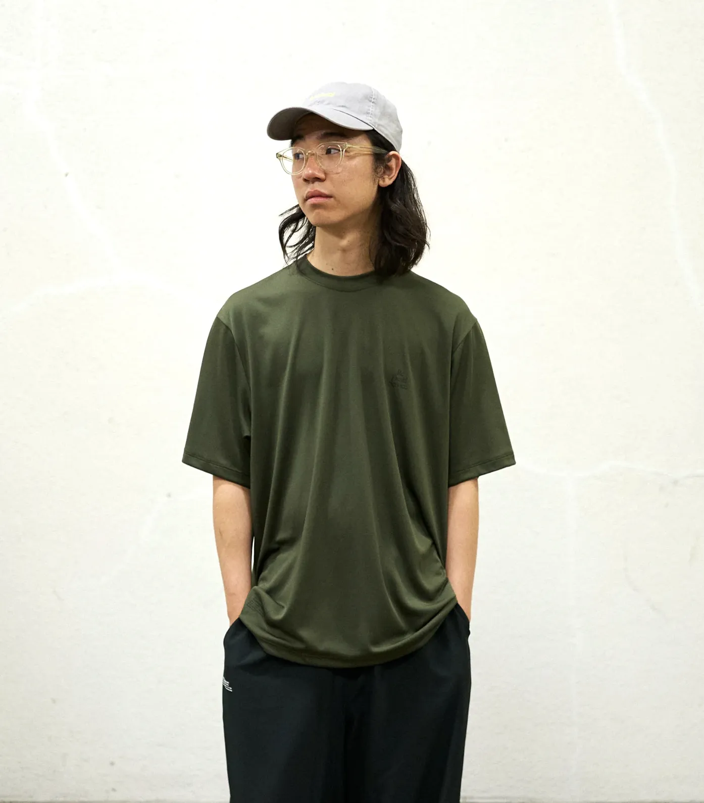 Fresh Service /"ReFresh!Service." POLARTEC® POWER DRY TEE-KHAKI