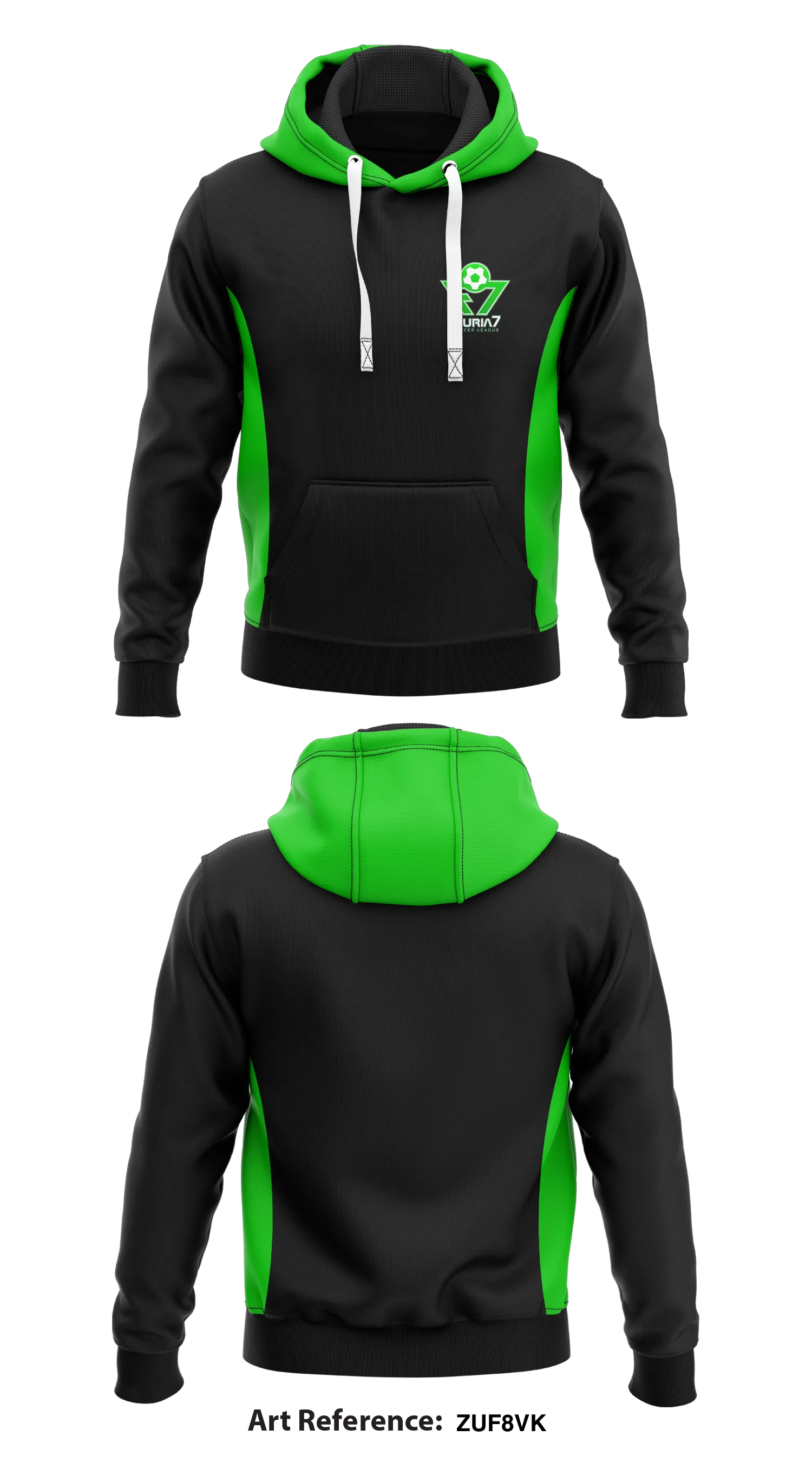 Furia 7 Store 1 Core Men's Hooded Performance Sweatshirt - zuF8VK