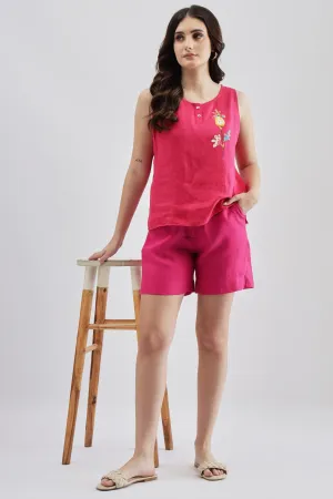 Fuschia Shorts