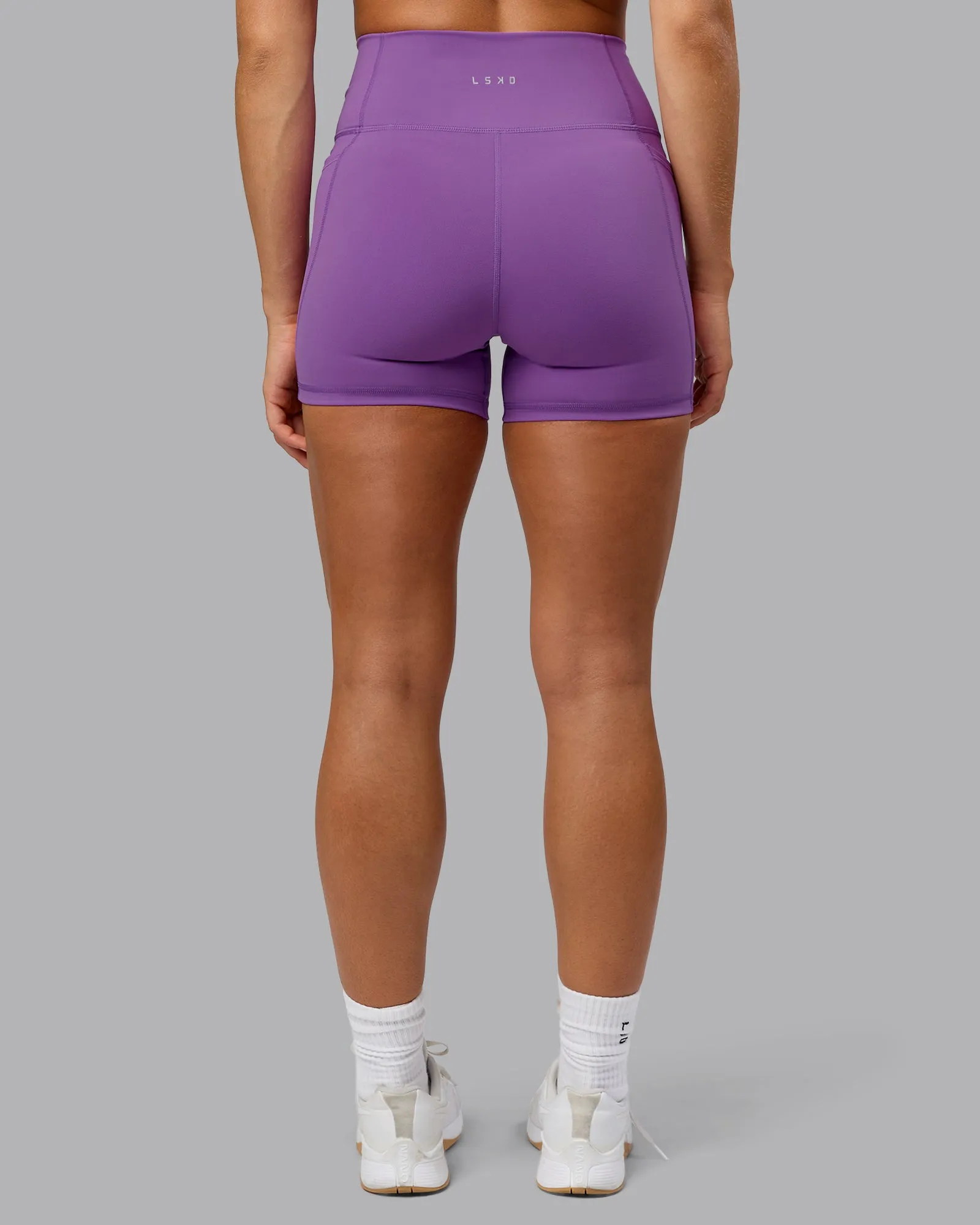 Fusion X-Short Tight With Pockets - Purple Fizz