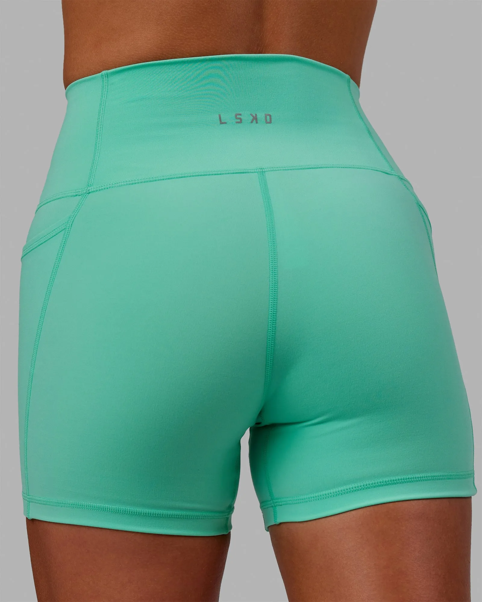 Fusion X-Short Tights with Pockets - Cockatoo
