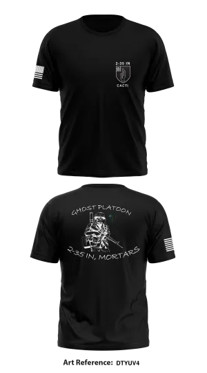 Ghost Platoon  Store 1 Core Men's SS Performance Tee - dTyuV4