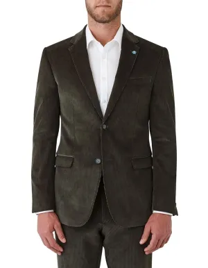 GIBSON WOODARD CORDUROY DOUBLE BREASTED SUIT JACKET FGR615