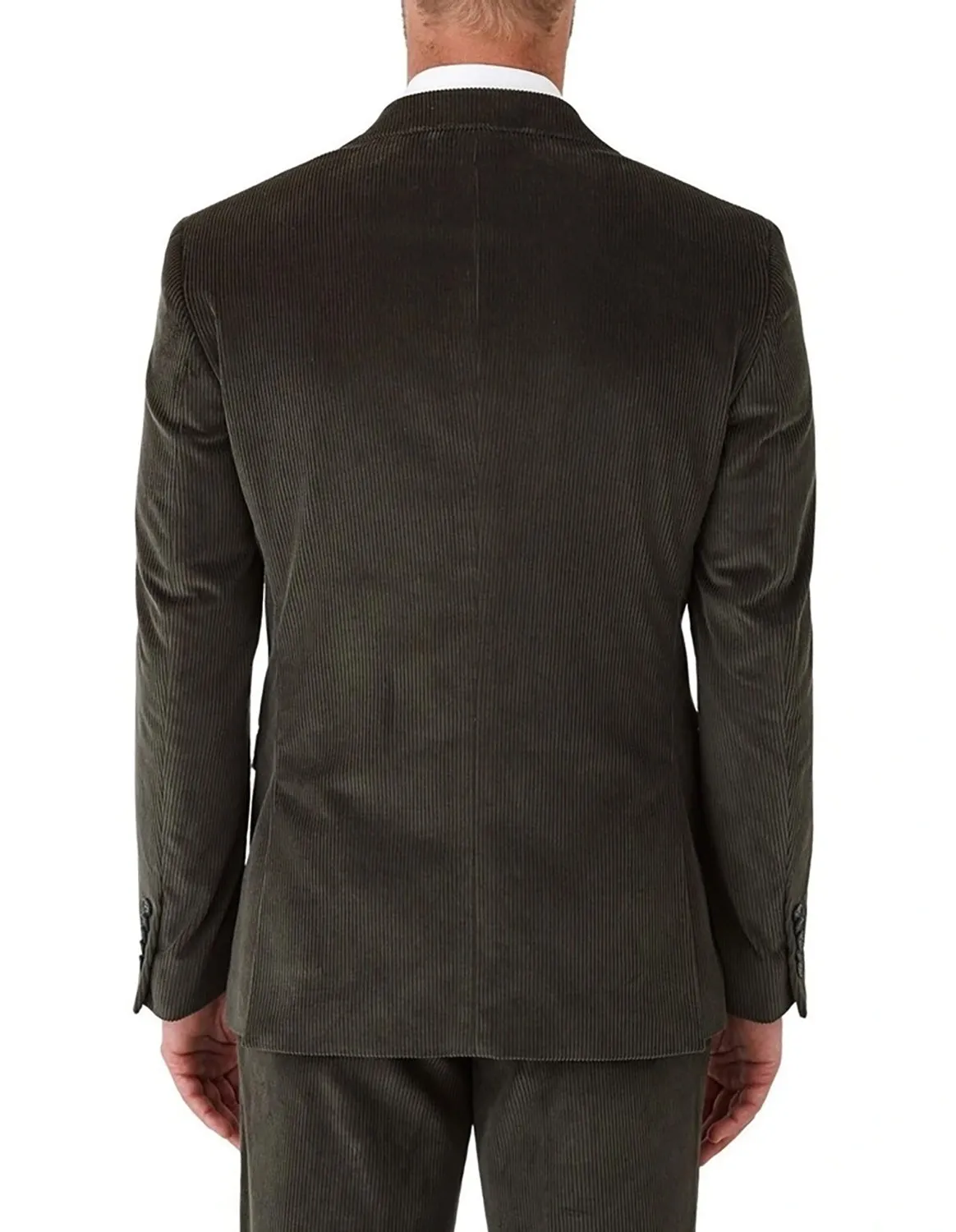 GIBSON WOODARD CORDUROY DOUBLE BREASTED SUIT JACKET FGR615