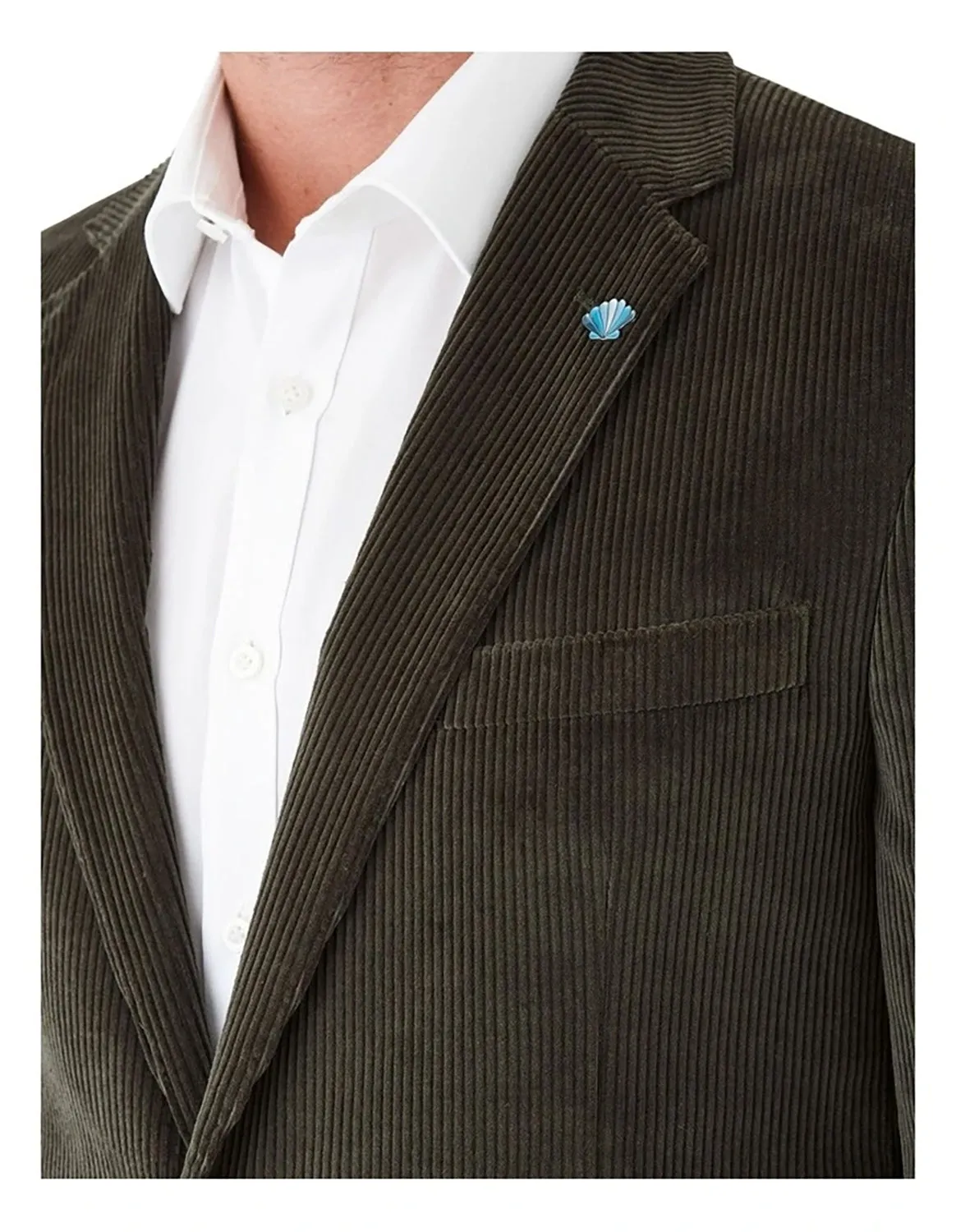 GIBSON WOODARD CORDUROY DOUBLE BREASTED SUIT JACKET FGR615