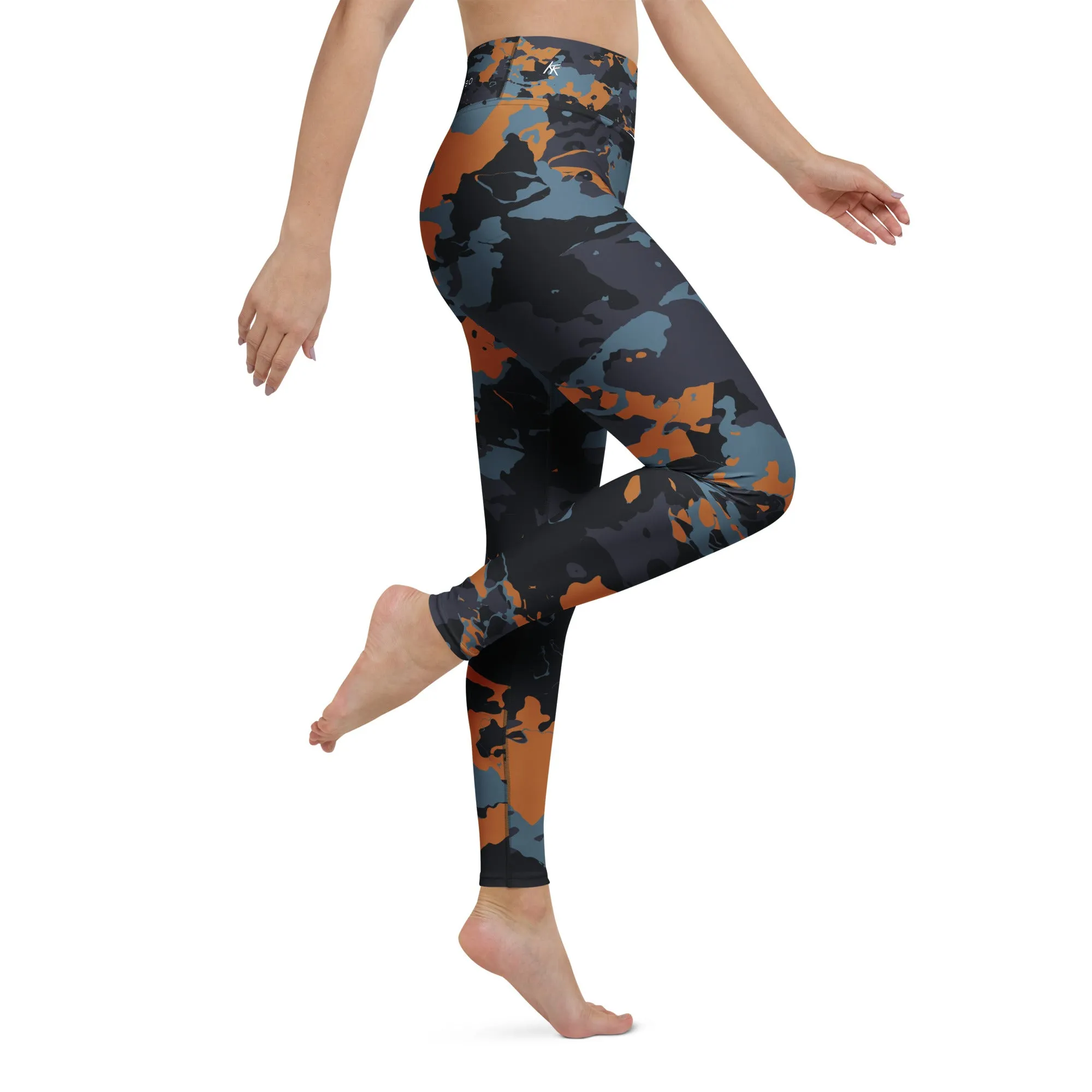 Goldblu Camo Yoga Leggings