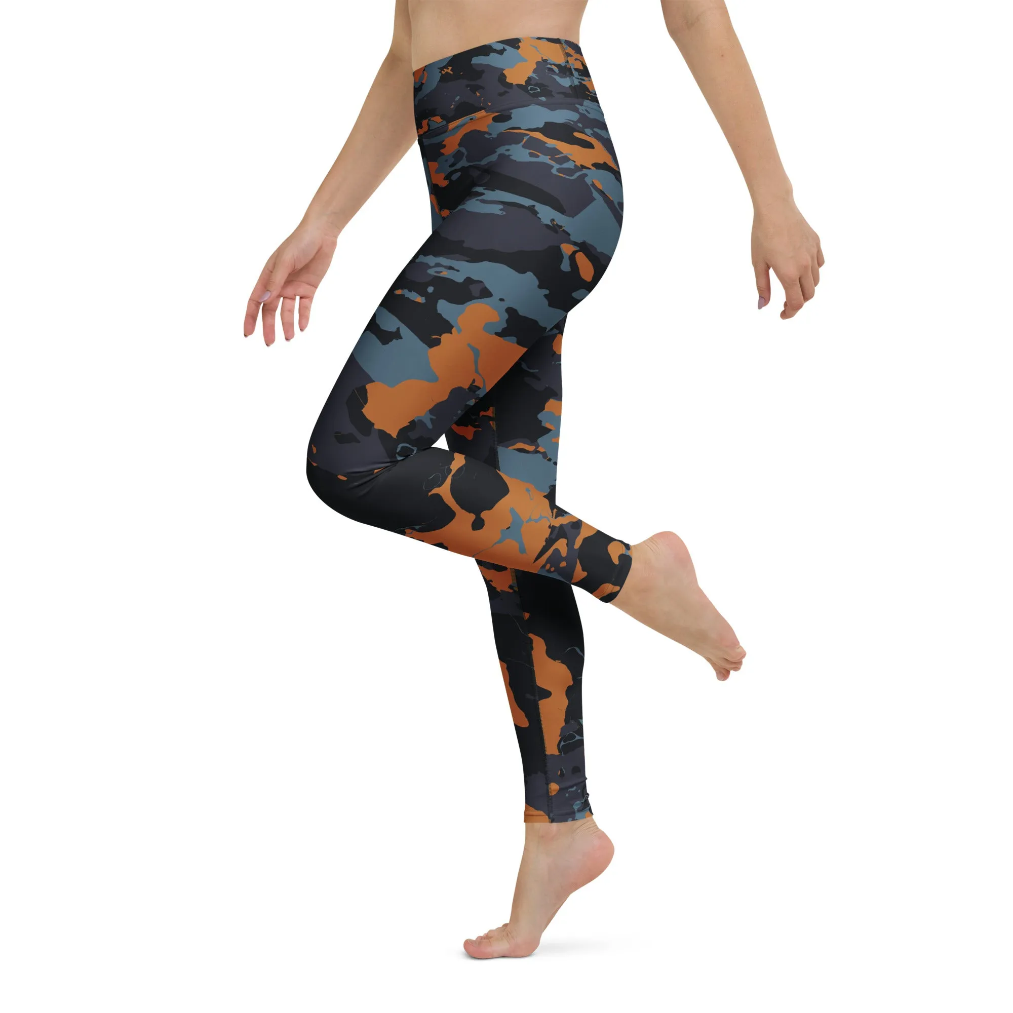 Goldblu Camo Yoga Leggings