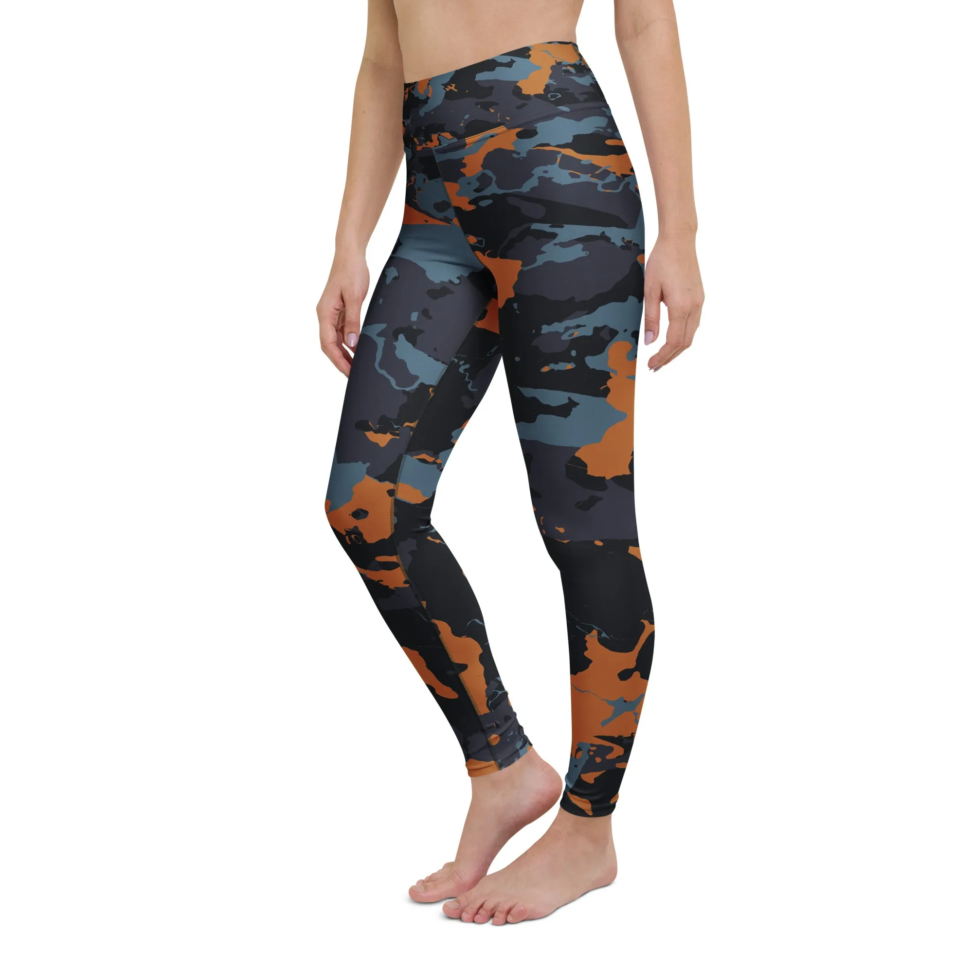 Goldblu Camo Yoga Leggings