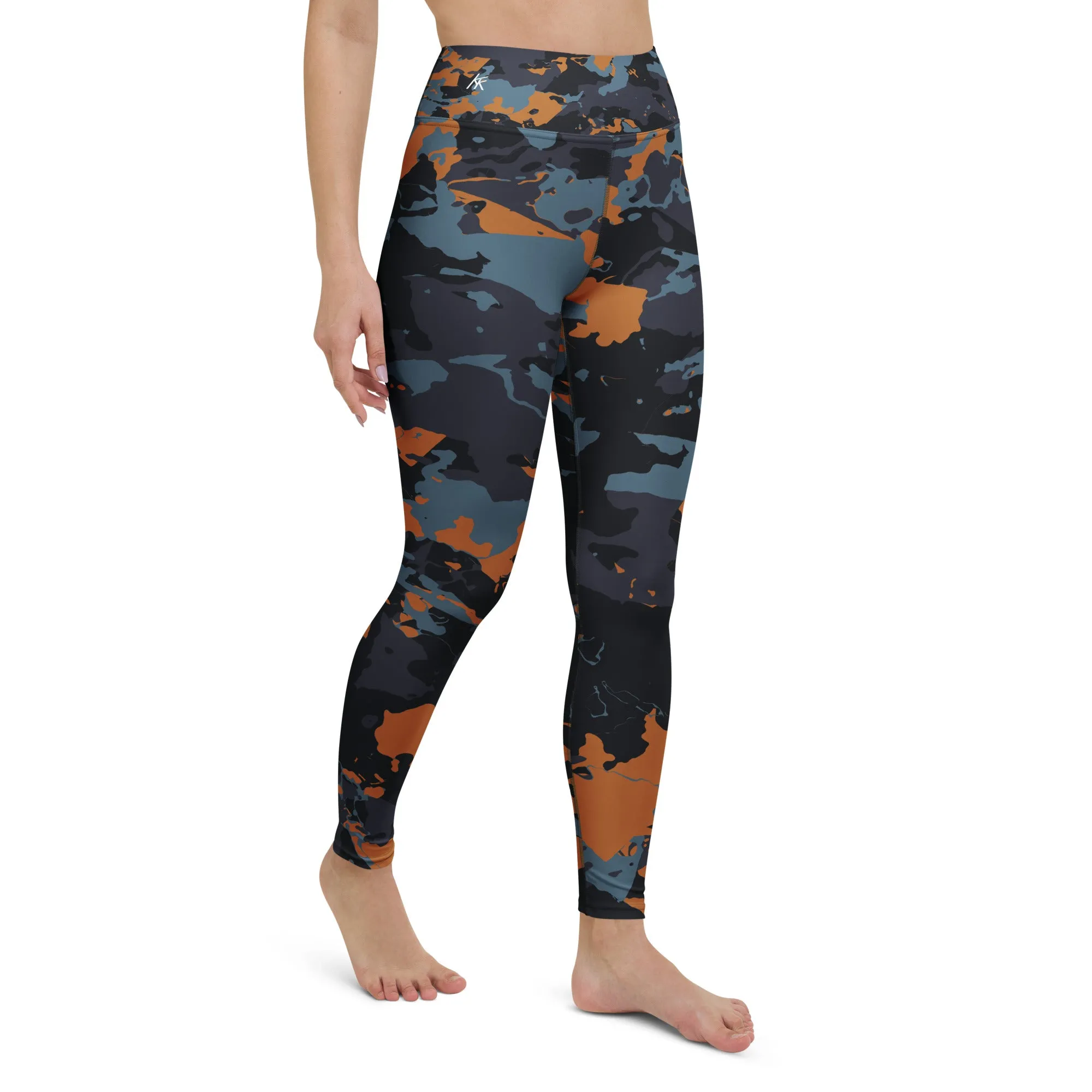 Goldblu Camo Yoga Leggings