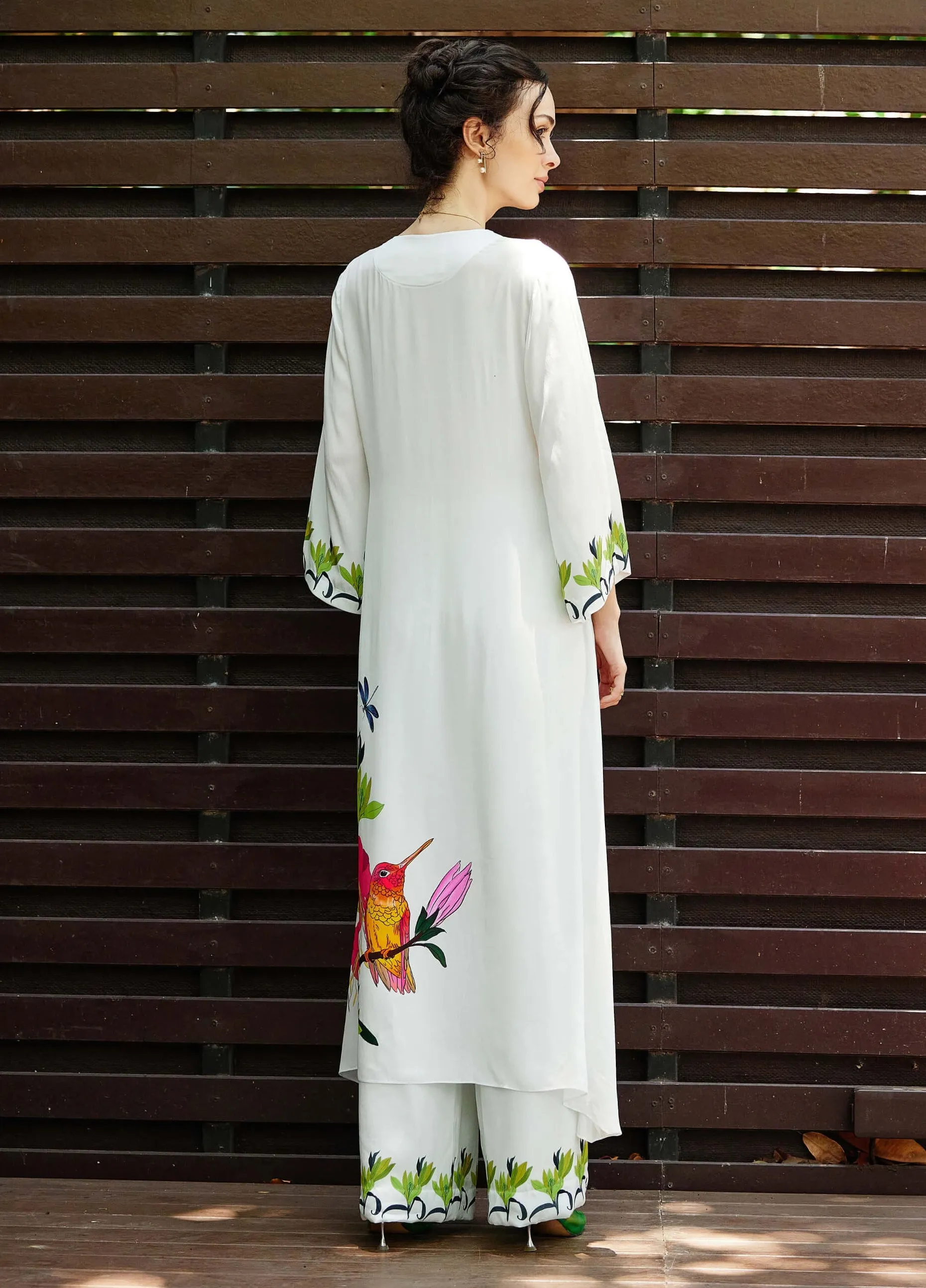 Grace white kurta and pants