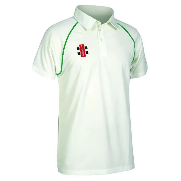 Gray-Nicolls Matrix Short Sleeve Junior Cricket Shirt