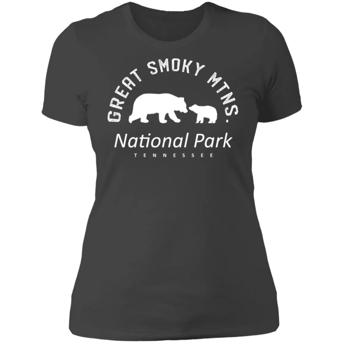 Great Smoky Mtns (White) - Women's Tee