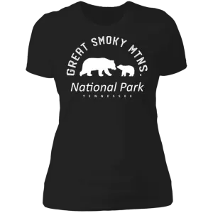 Great Smoky Mtns (White) - Women's Tee