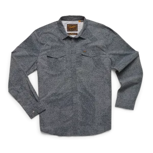 H Bar B Tech Longsleeve in Dot Matrix Slate