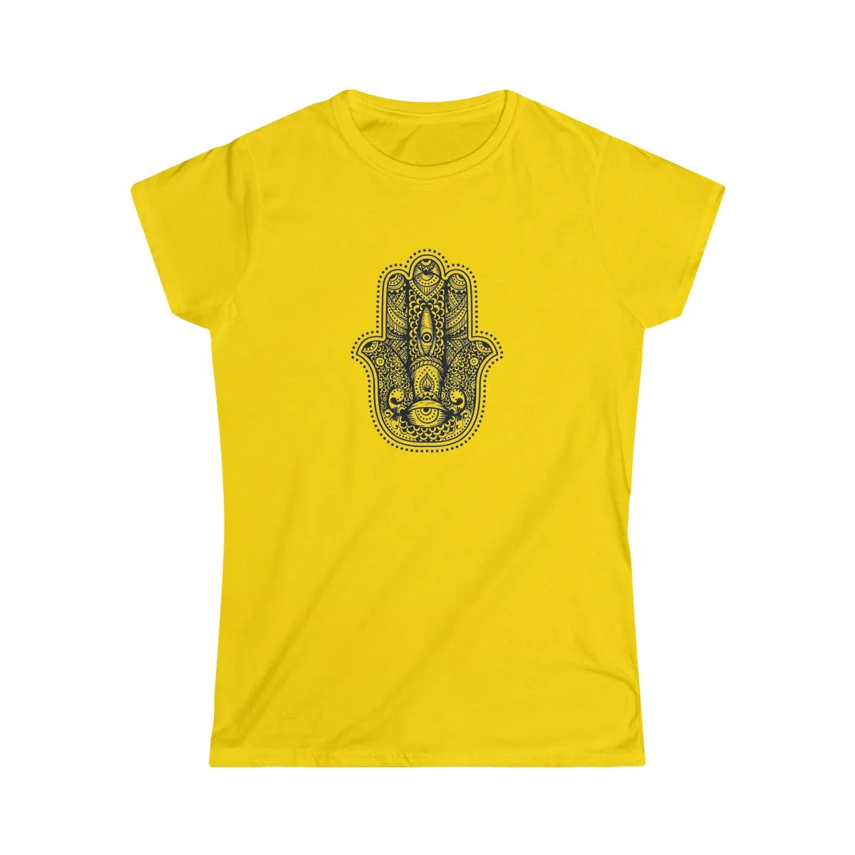 HAMSA (blk) <br>women's softstyle tee