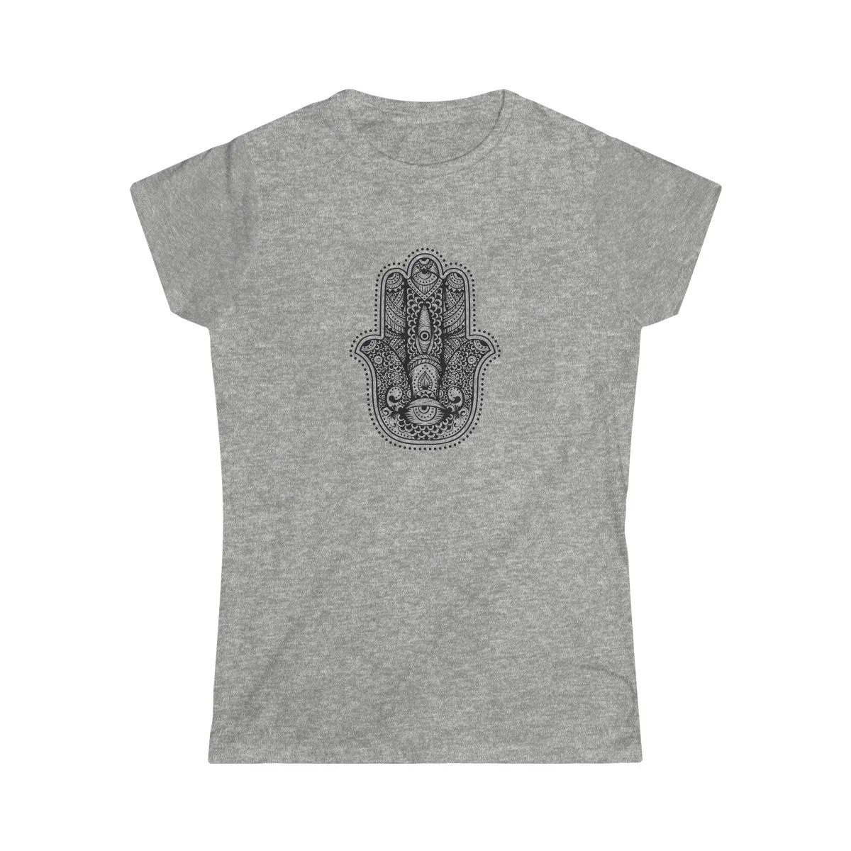 HAMSA (blk) <br>women's softstyle tee