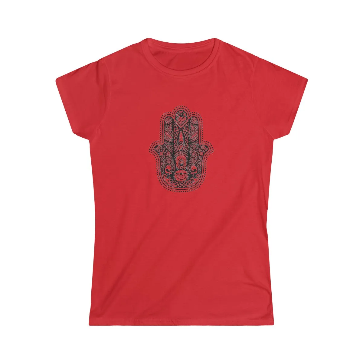 HAMSA (blk) <br>women's softstyle tee