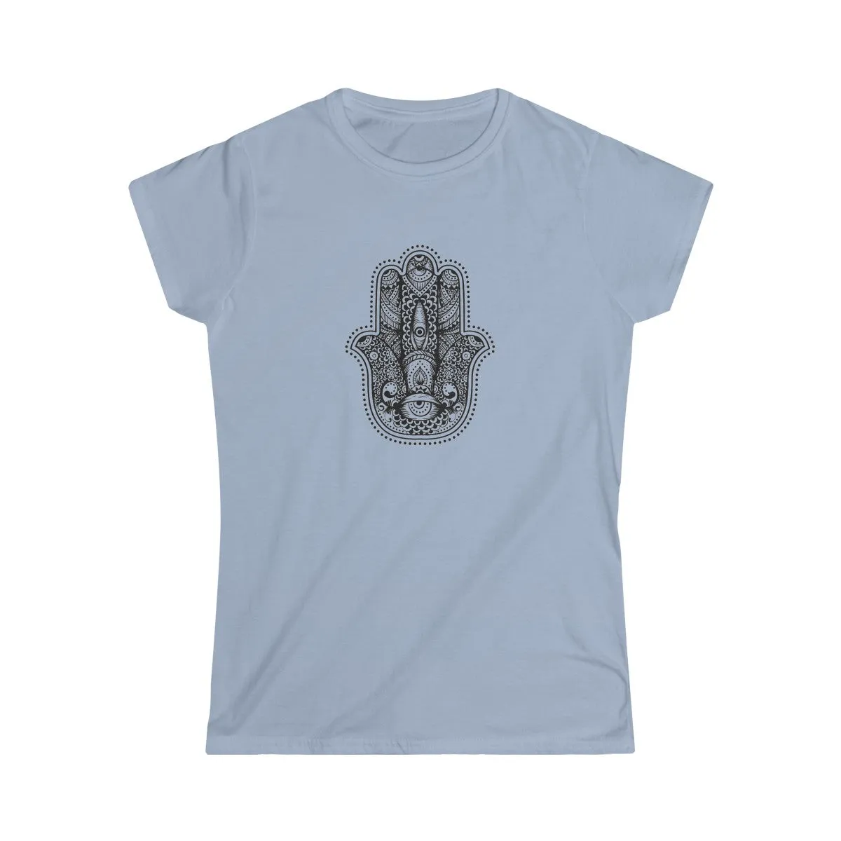 HAMSA (blk) <br>women's softstyle tee