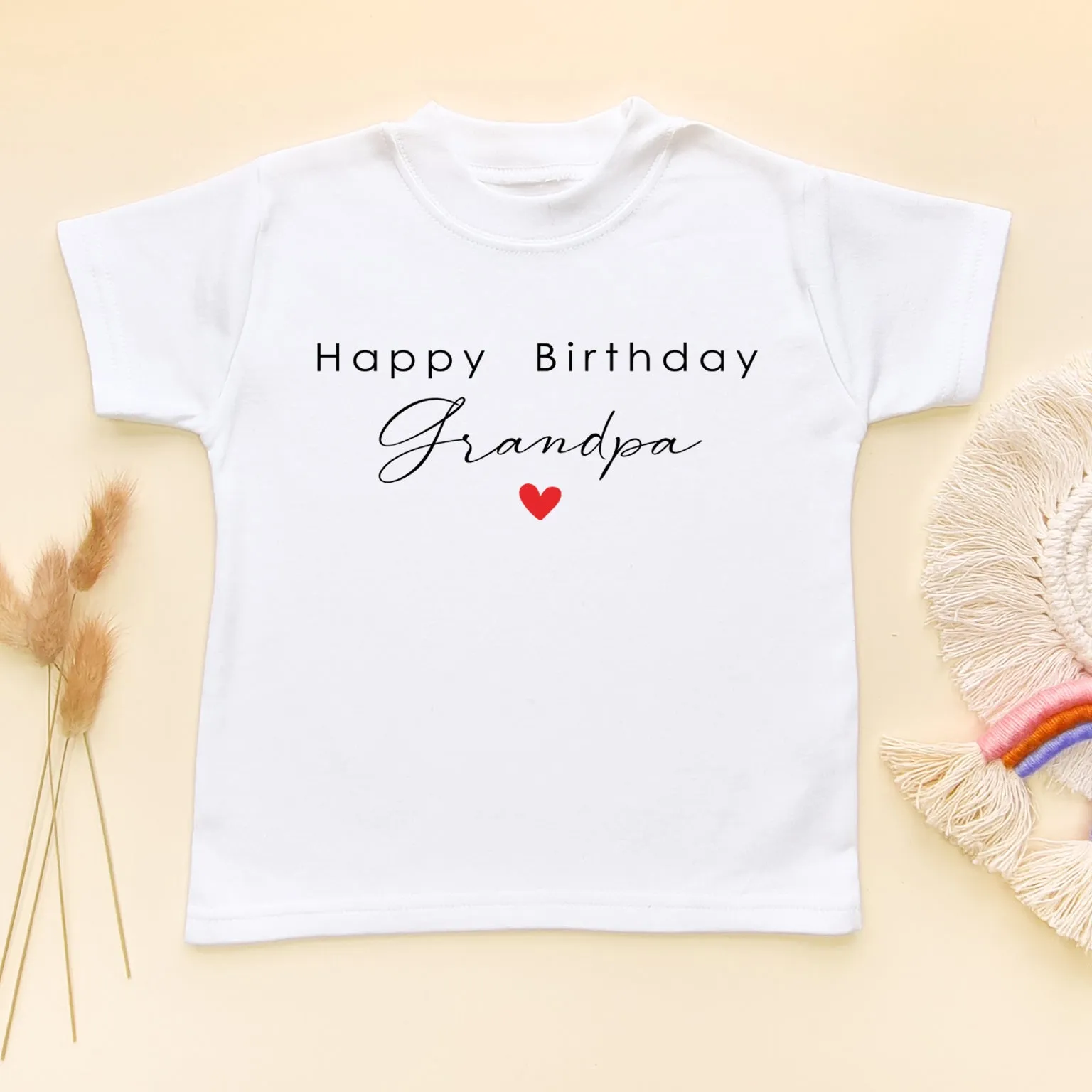 Happy Birthday Grandpa Toddler & Kids T Shirt