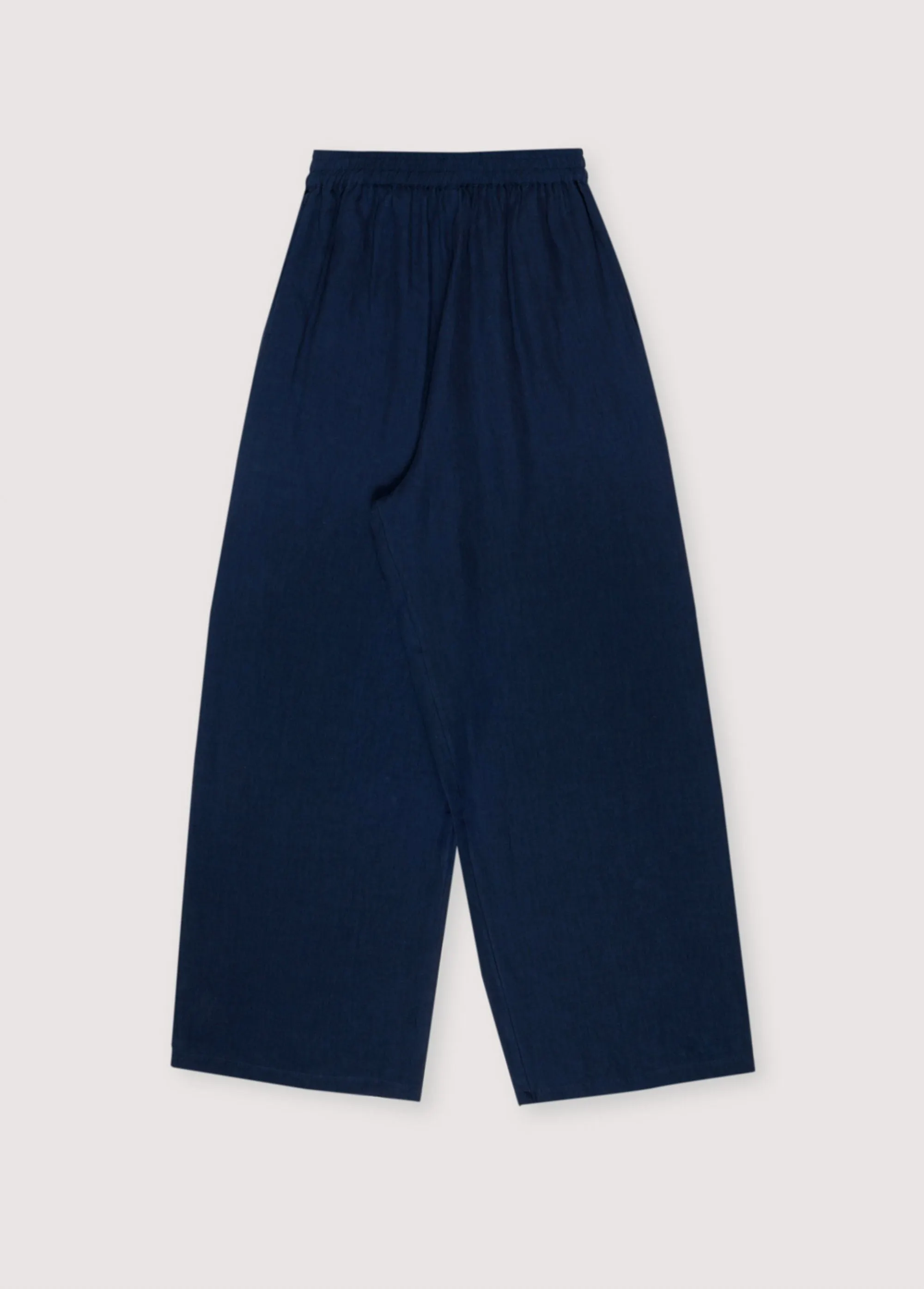 Hera Linen Palazzo in Navy