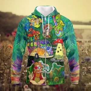 Hippie, 3D Full Print 002
