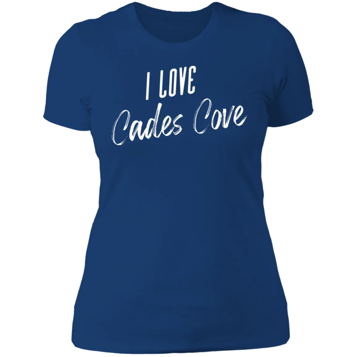 I Love Cades Cove (White) - Women's Tee