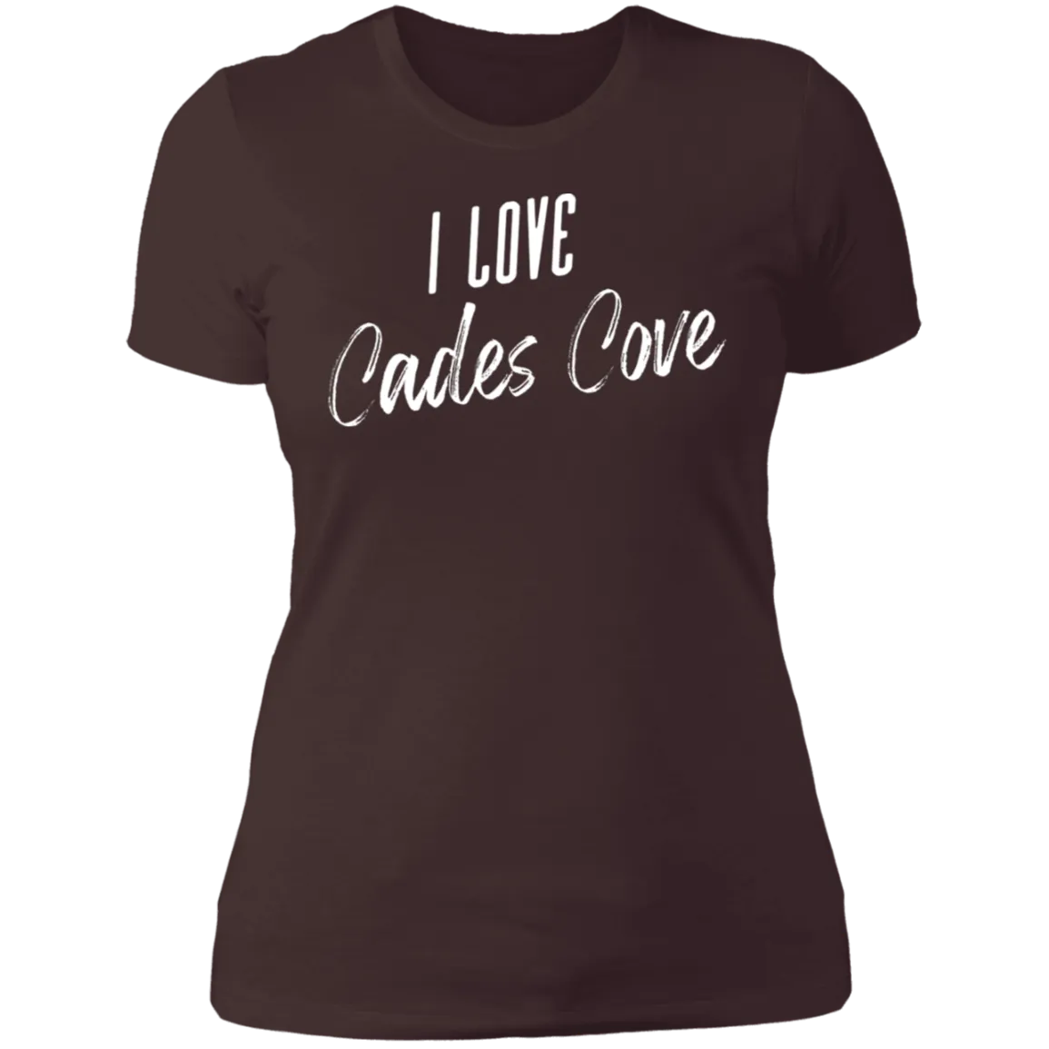 I Love Cades Cove (White) - Women's Tee