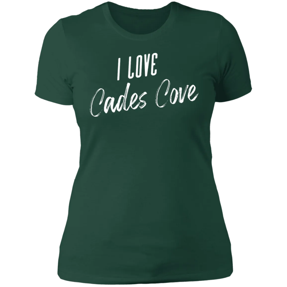I Love Cades Cove (White) - Women's Tee
