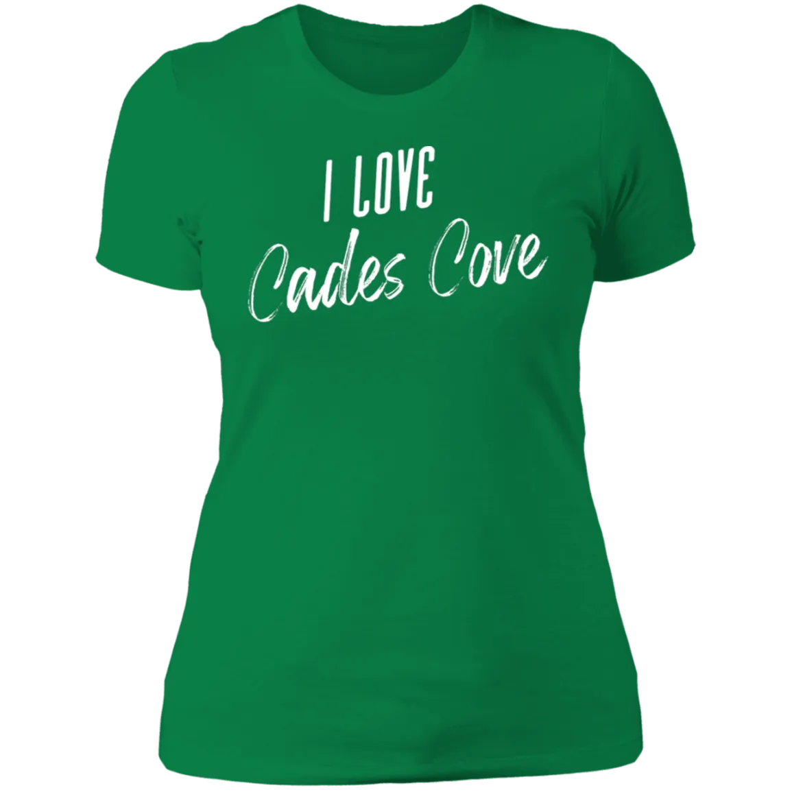 I Love Cades Cove (White) - Women's Tee
