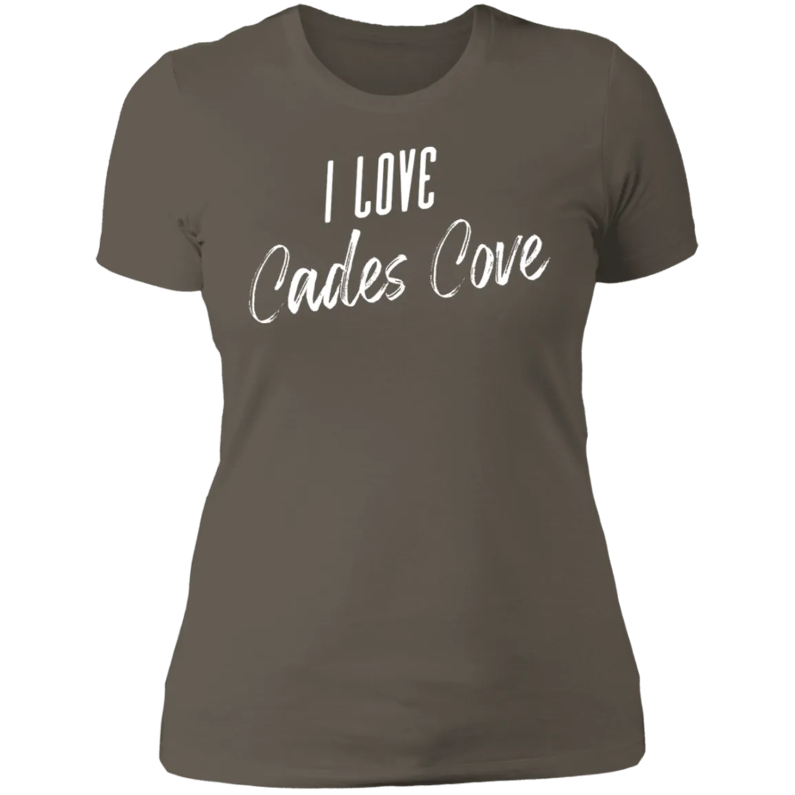 I Love Cades Cove (White) - Women's Tee