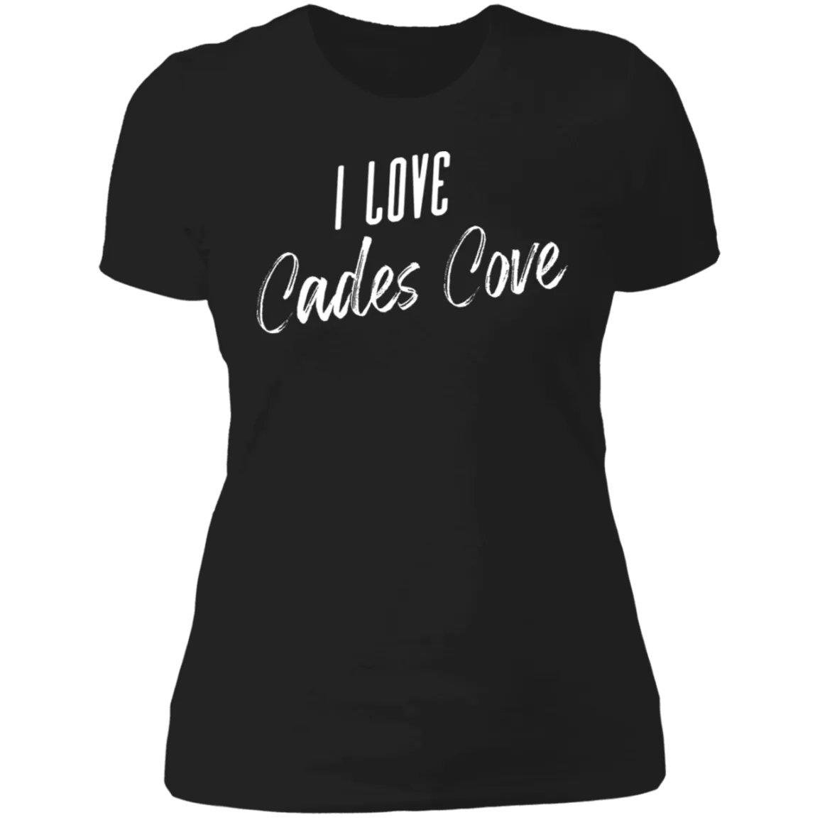 I Love Cades Cove (White) - Women's Tee