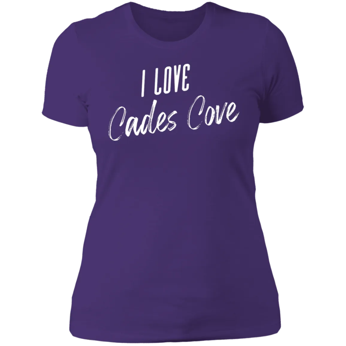 I Love Cades Cove (White) - Women's Tee
