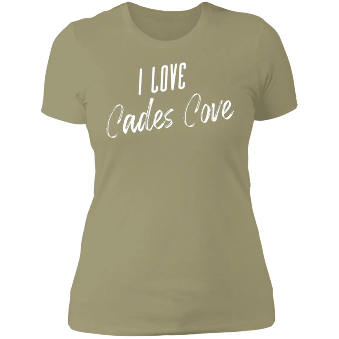 I Love Cades Cove (White) - Women's Tee