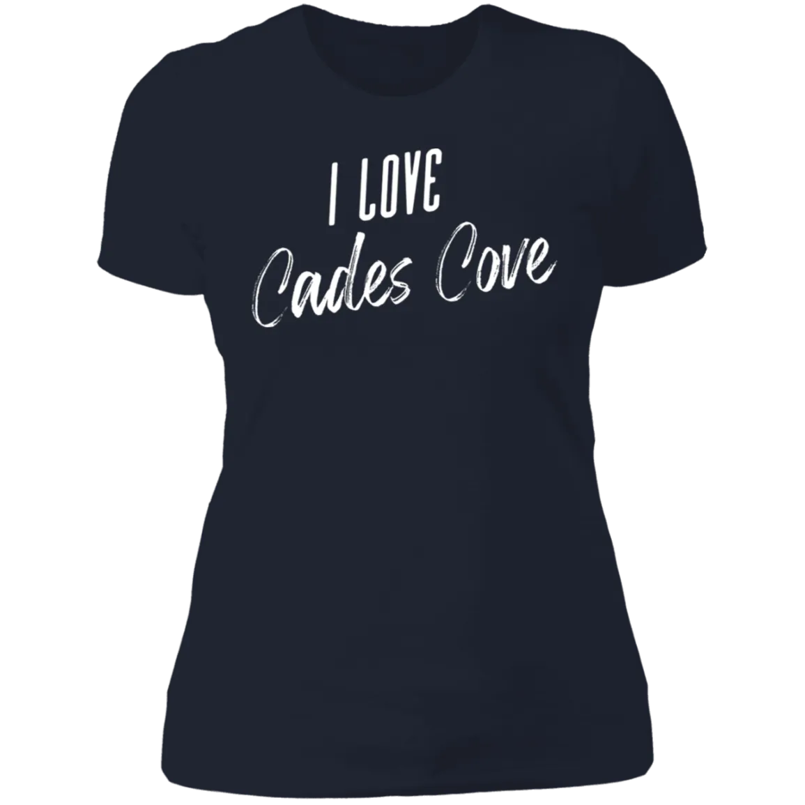 I Love Cades Cove (White) - Women's Tee
