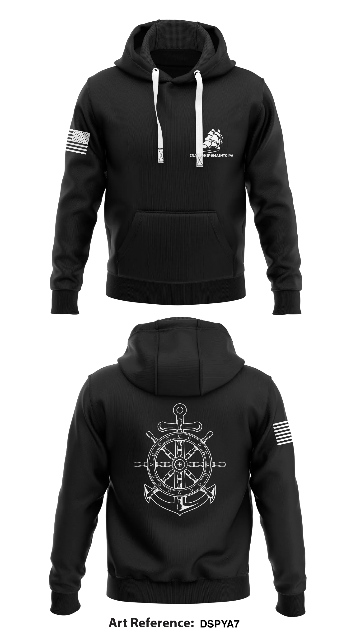 INACTSHIPSMAINTO PA Store 1 Core Men's Hooded Performance Sweatshirt - dSPYA7