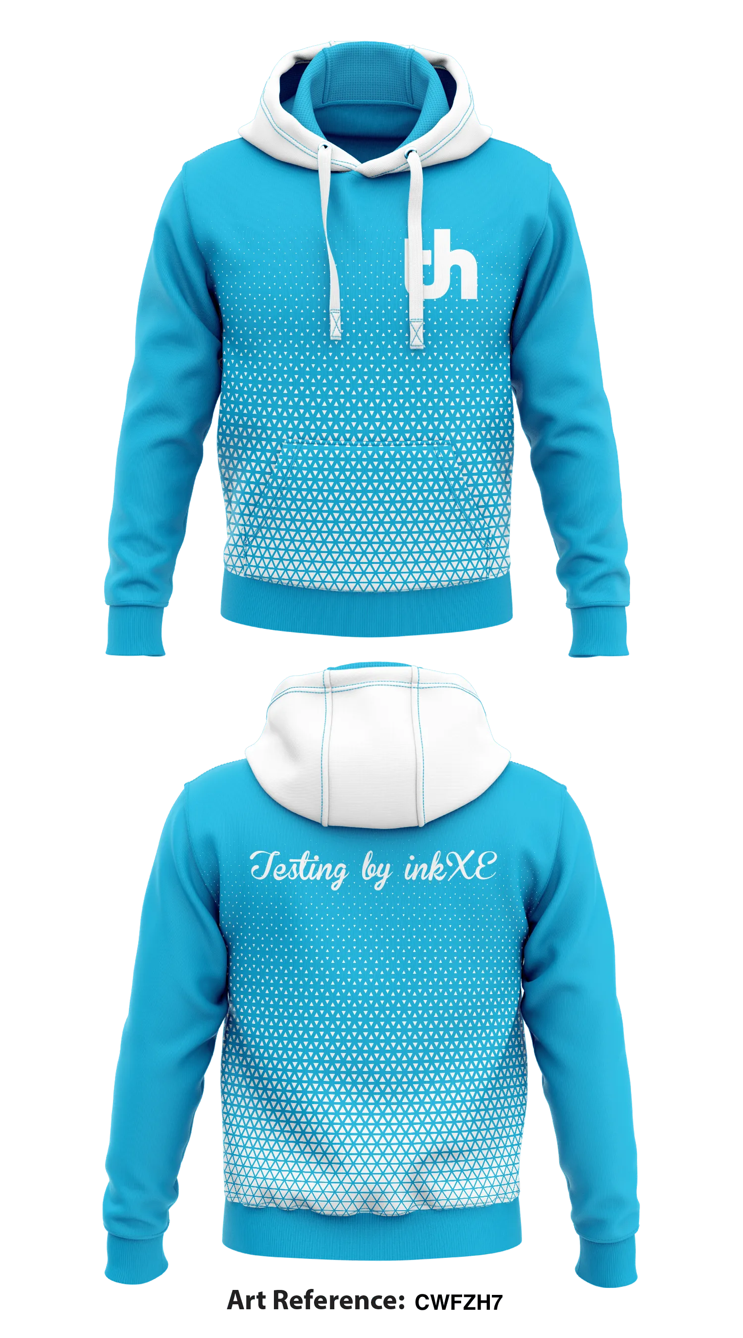 inkXE Store 1  Core Men's Hooded Performance Sweatshirt - CwFzH7